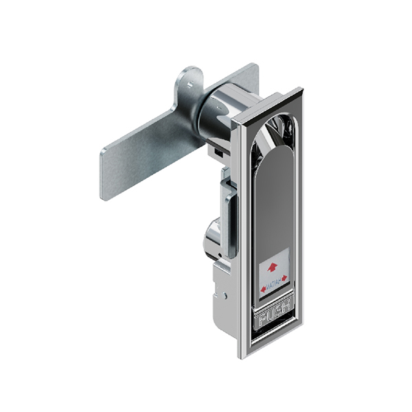 BT3135 Zinc Alloy Latch with Electroplated Finish - Heavy-Duty, for Door Thickness 1~3.5mm