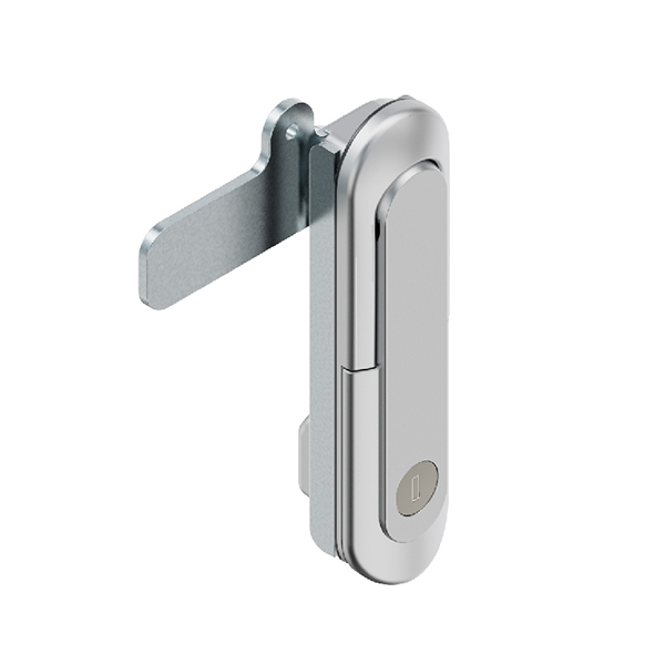BT3151 Zinc Alloy Latch with Sand Chrome Finish - Heavy-Duty, for Door Thickness 1~2mm