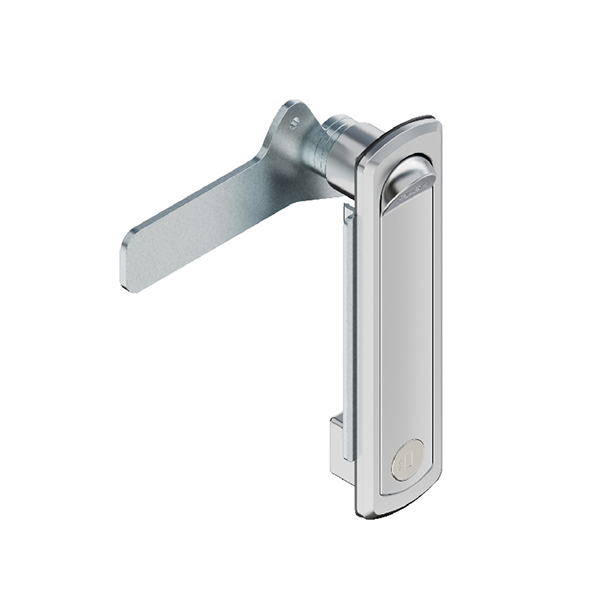 BT3142 Zinc Alloy Latch with Sand Chrome Finish - 2 Lock Plate Options, for Door Thickness 1~3mm