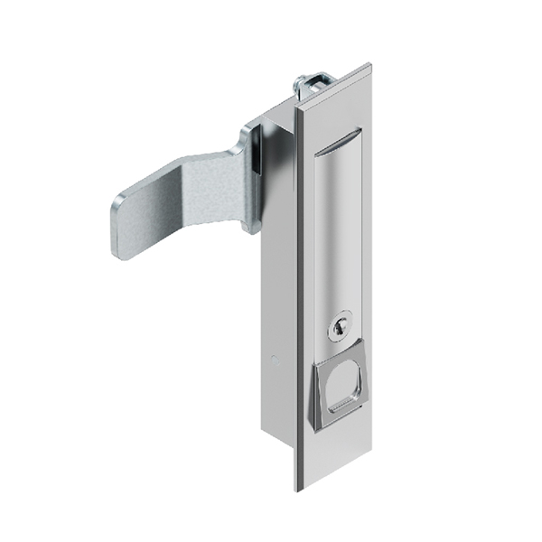 BT3155 Zinc Alloy Latch with Sand Chrome Finish - Left/Right Options, for Door Thickness 1~3mm