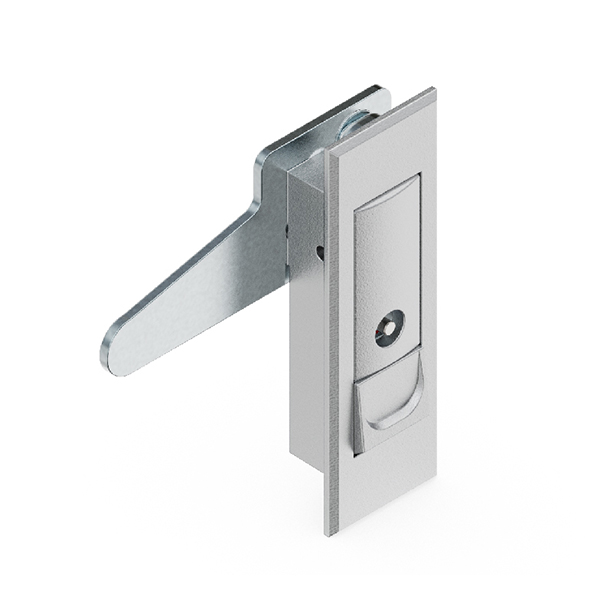 BT3145 Zinc Alloy Latch with Sand Chrome Finish - Heavy-Duty, for Door Thickness 1~3mm