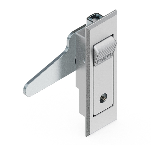 BT3140 Series Push-to-Close Latch, Zinc Alloy Construction, Chrome-Plated Finish, Suitable for Cabinets and Enclosures (1-3mm Door Thickness)
