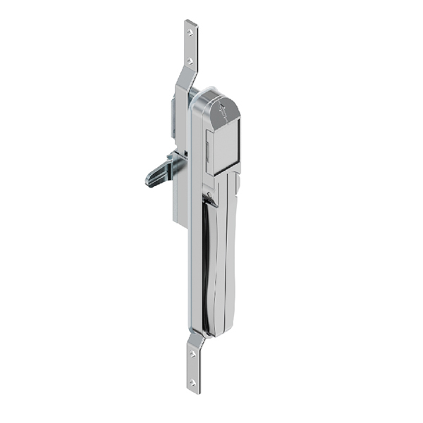 MS483 Zinc Alloy Latch with Bright Chrome Finish - Heavy-Duty, for Door Thickness 1~8mm