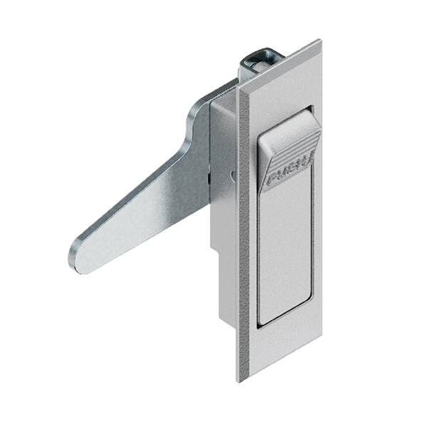 BT3140 Series Push-to-Close Latch, Zinc Alloy Construction, Chrome-Plated Finish, Suitable for Cabinets and Enclosures (1-3mm Door Thickness)