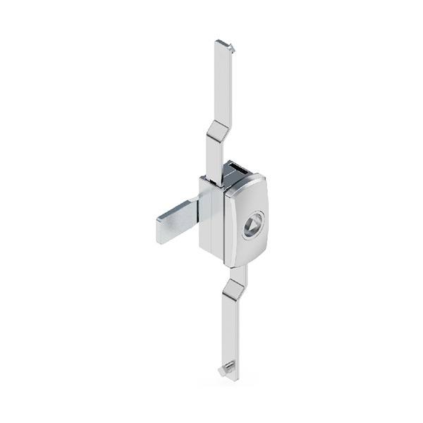 MS730-1 Zinc Alloy Latch with Sand Chrome Finish - Heavy-Duty, for Door Thickness 1~3mm