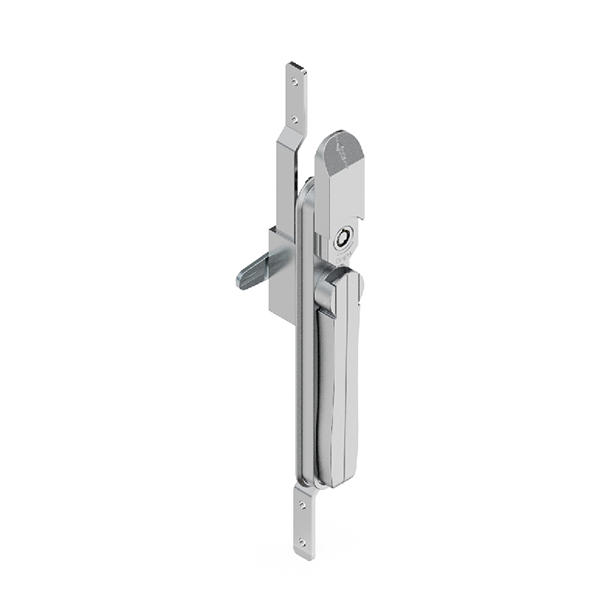 MS486 Zinc Alloy Latch with 7035 Finish - Sand Nickel Chrome Rack, for Door Thickness 1~3mm