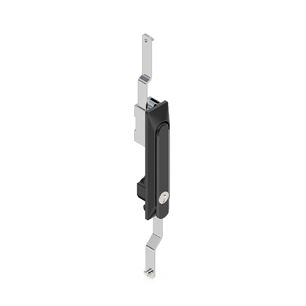 BT3169 PA6 Latch with Zinc Alloy Gearbox - Sand Texture Finish, for Door Thickness 2mm