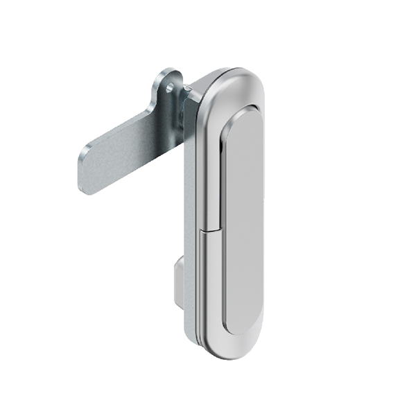 BT3151 Zinc Alloy Latch with Sand Chrome Finish - Heavy-Duty, for Door Thickness 1~2mm