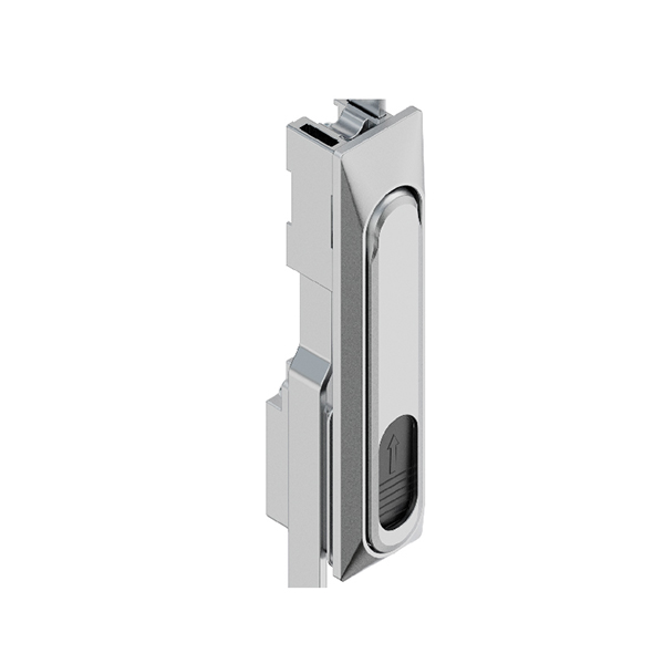 BT3169 PA6 Latch with Zinc Alloy Gearbox - Sand Texture Finish, for Door Thickness 2mm