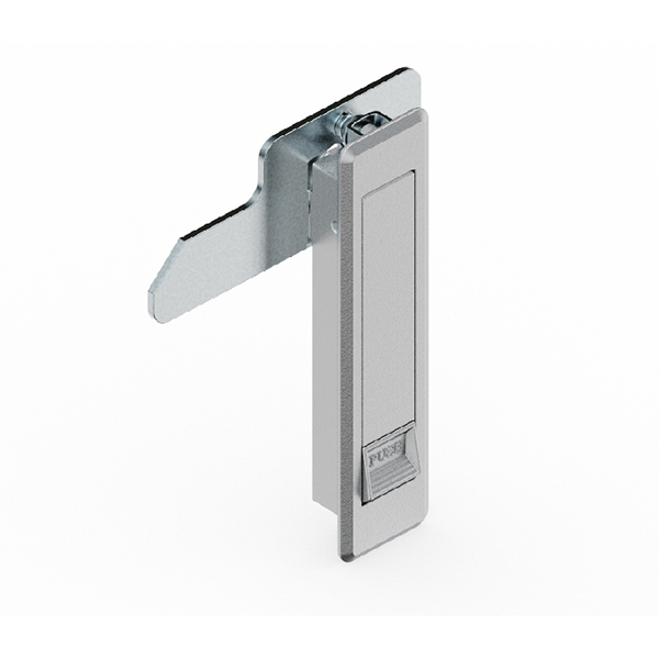 BT3155 Zinc Alloy Latch with Sand Chrome Finish - Left/Right Options, for Door Thickness 1~3mm