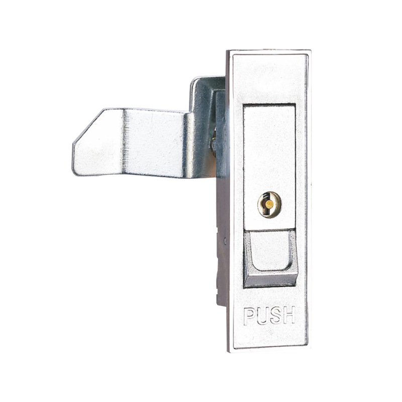 BT2242 Zinc Alloy Latch with Bright Chrome Finish - Left/Right Options, for Door Thickness 1~3mm