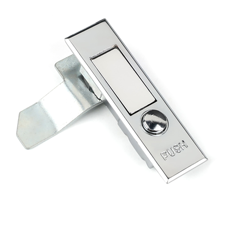 BT2242 Zinc Alloy Latch with Bright Chrome Finish - Left/Right Options, for Door Thickness 1~3mm