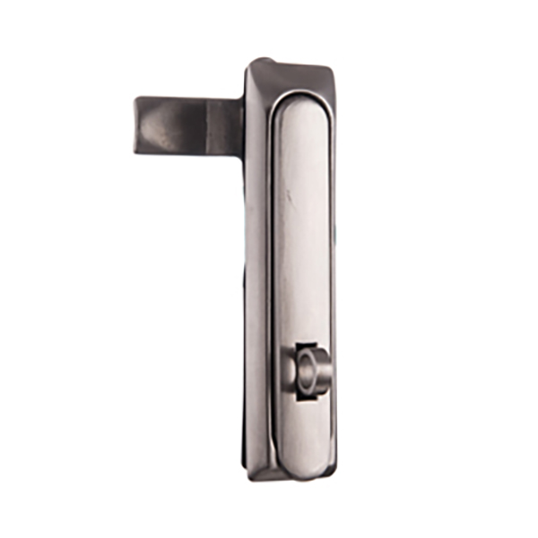 BT2354 Stainless Steel Compression Latch with Lock - Brushed Finish, Heavy-Duty, for Door Thickness 1~8mm