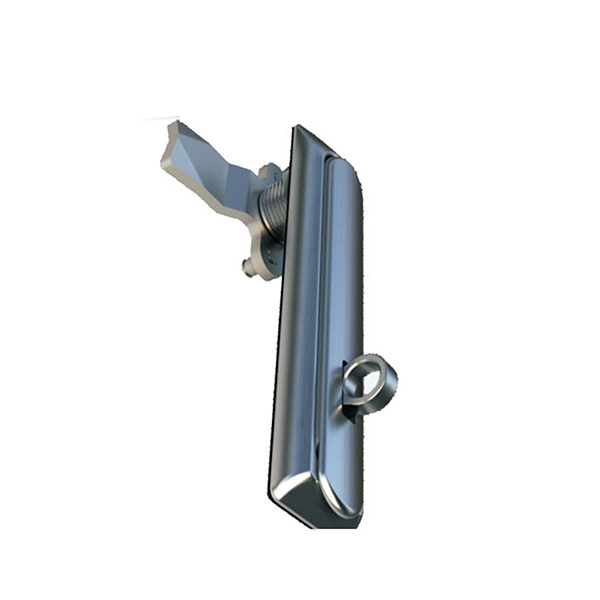 BT2354 Stainless Steel Compression Latch with Lock - Brushed Finish, Heavy-Duty, for Door Thickness 1~8mm