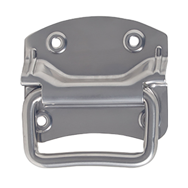 BT7642 Stainless Steel Pull Handle, Vibratory Polished Finish, Heavy-Duty for Industrial & Hygienic Applications