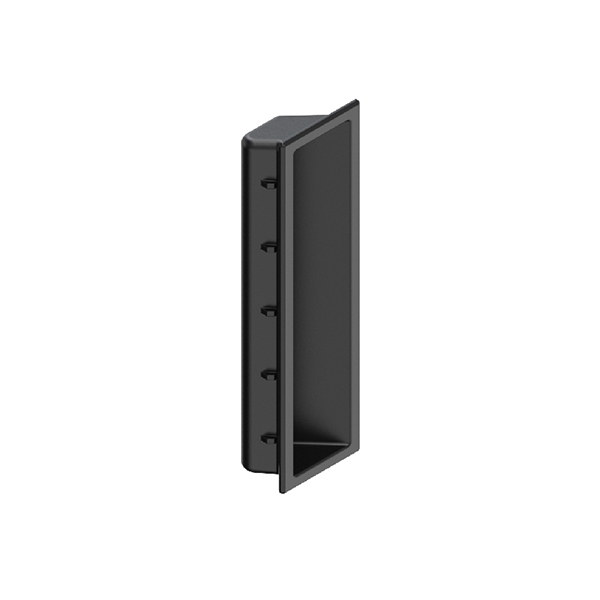 BT3500 ABS Grab Handle, Black Sand Texture Finish, for 2.5mm Door Panels